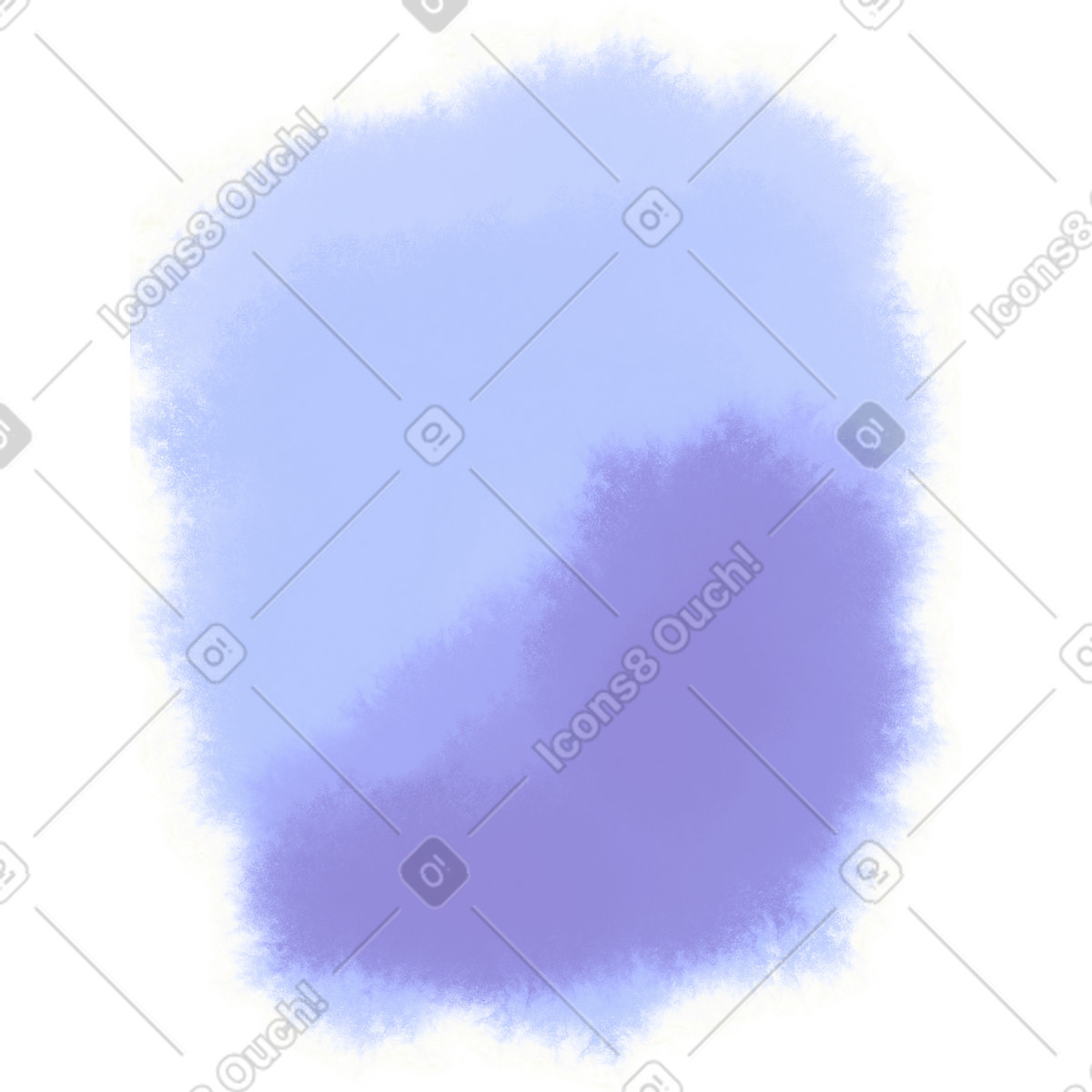Lilac watercolor stain illustrazione in stile Moments scarica in PNG, SVG
