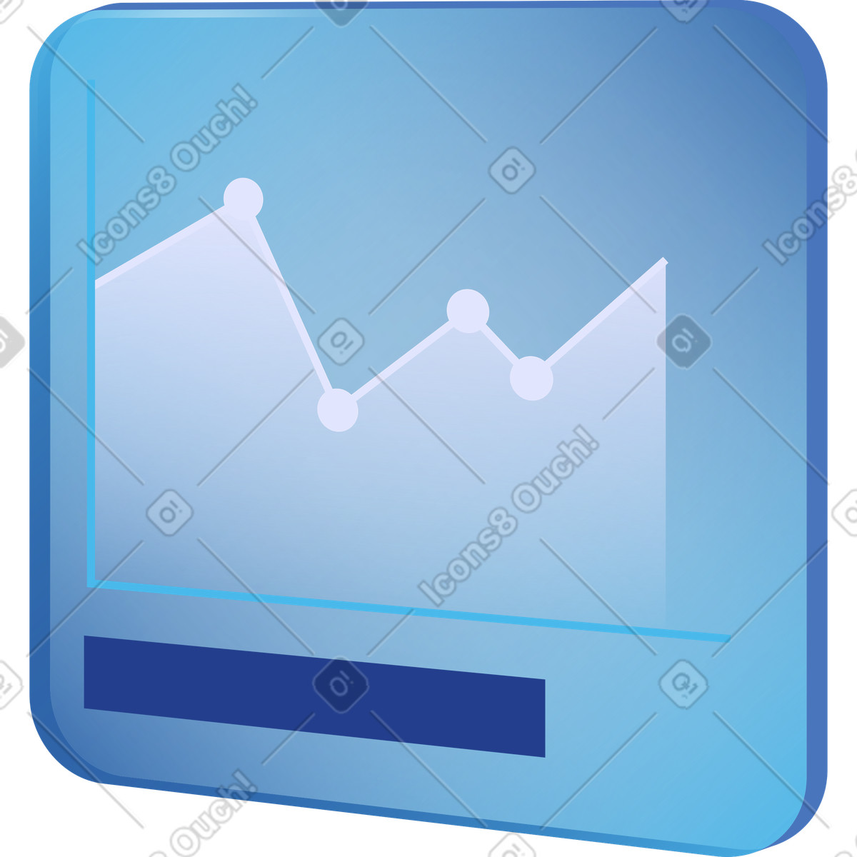 Cornice traslucida con grafico illustrazione in stile Quantum scarica in PNG, SVG