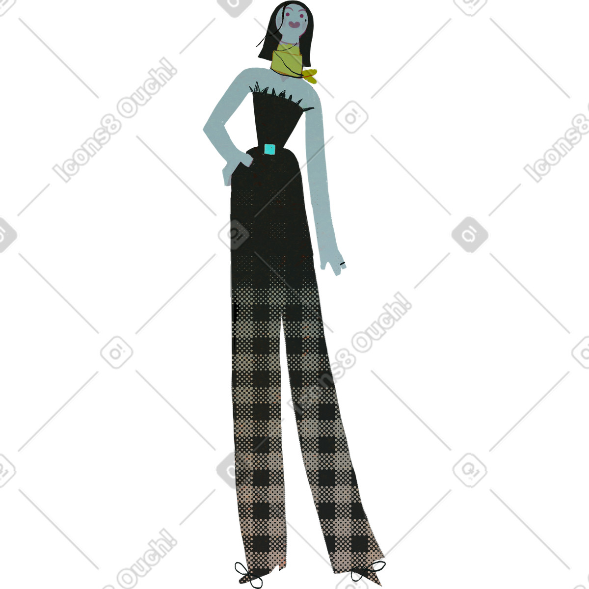 Fabulous スタイルの 夫人 のイラストをPNG、SVG形式でダウンロード