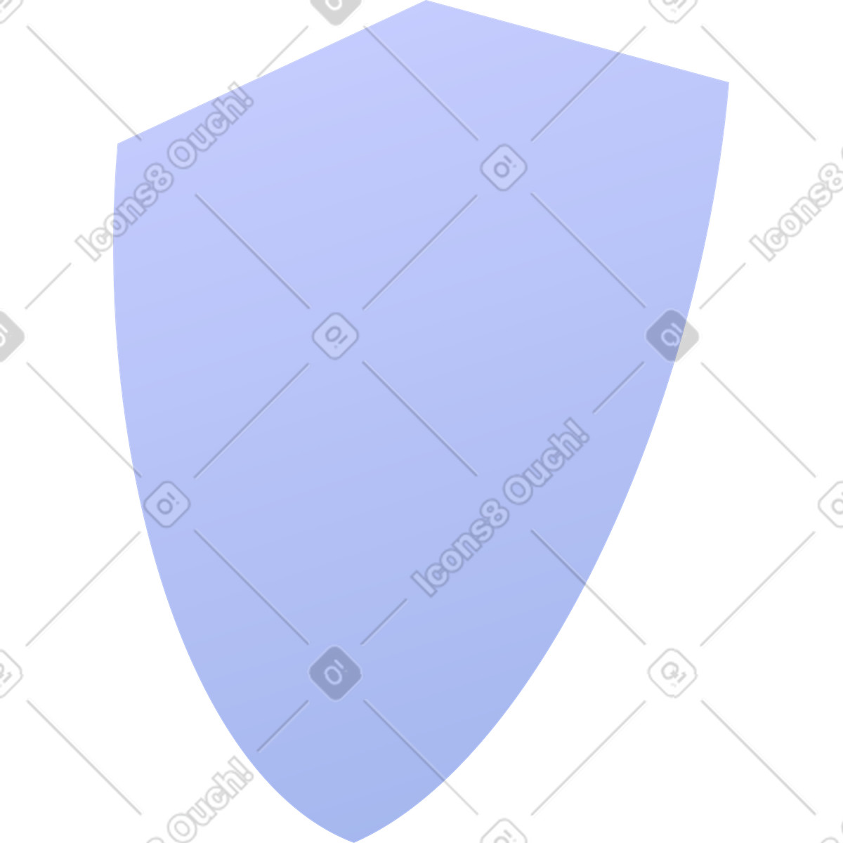 Shield illustration in Quantum style download in PNG, SVG