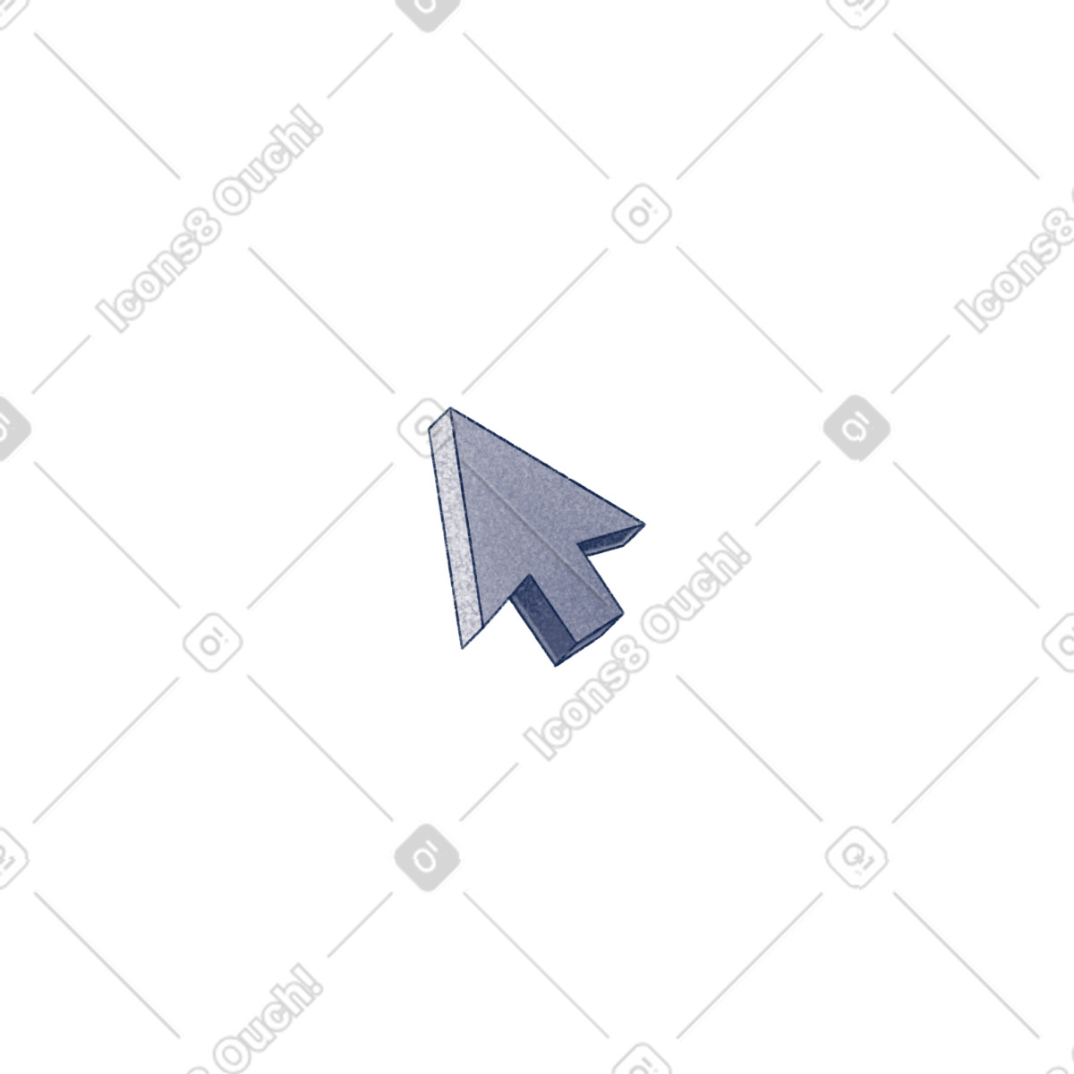 Illustration Cursor dans le style Haze à télécharger aux formats PNG, SVG