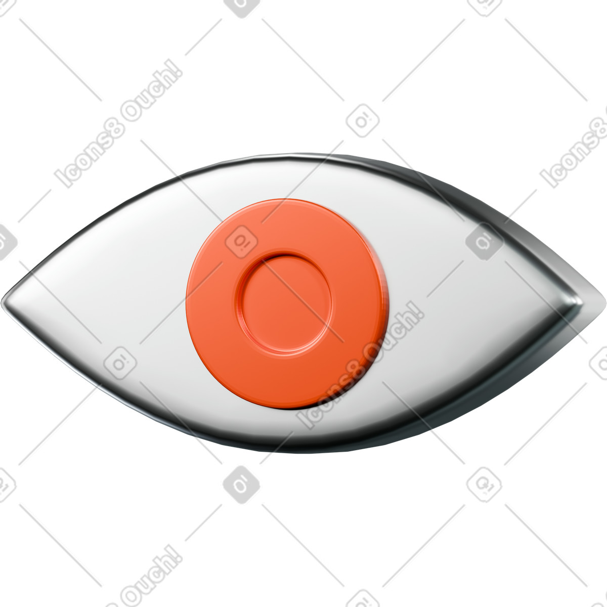Illustration Vision par ordinateur dans le style 3D Platforms à télécharger aux formats PNG, SVG