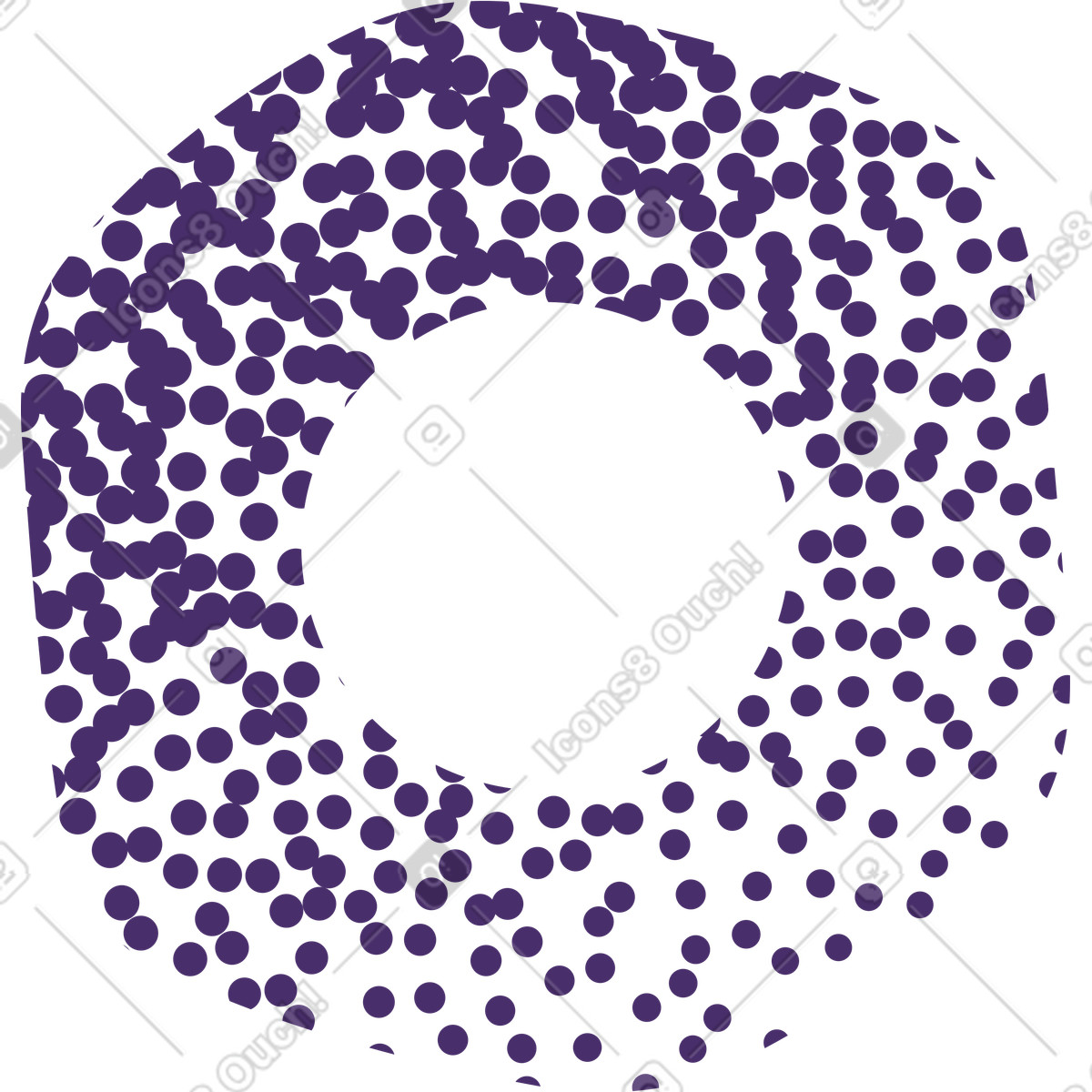 下载 Grain 风格的 半色调六角螺母 插画，支持 PNG、SVG 格式