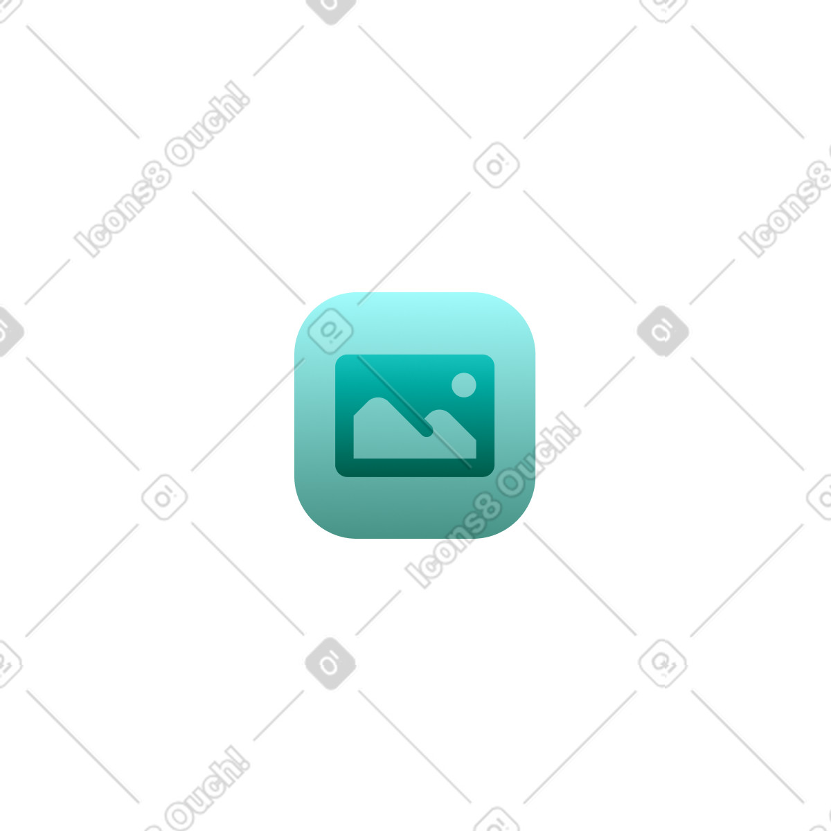 Ilustração de Ícone em no estilo Chromed para baixar em PNG, SVG