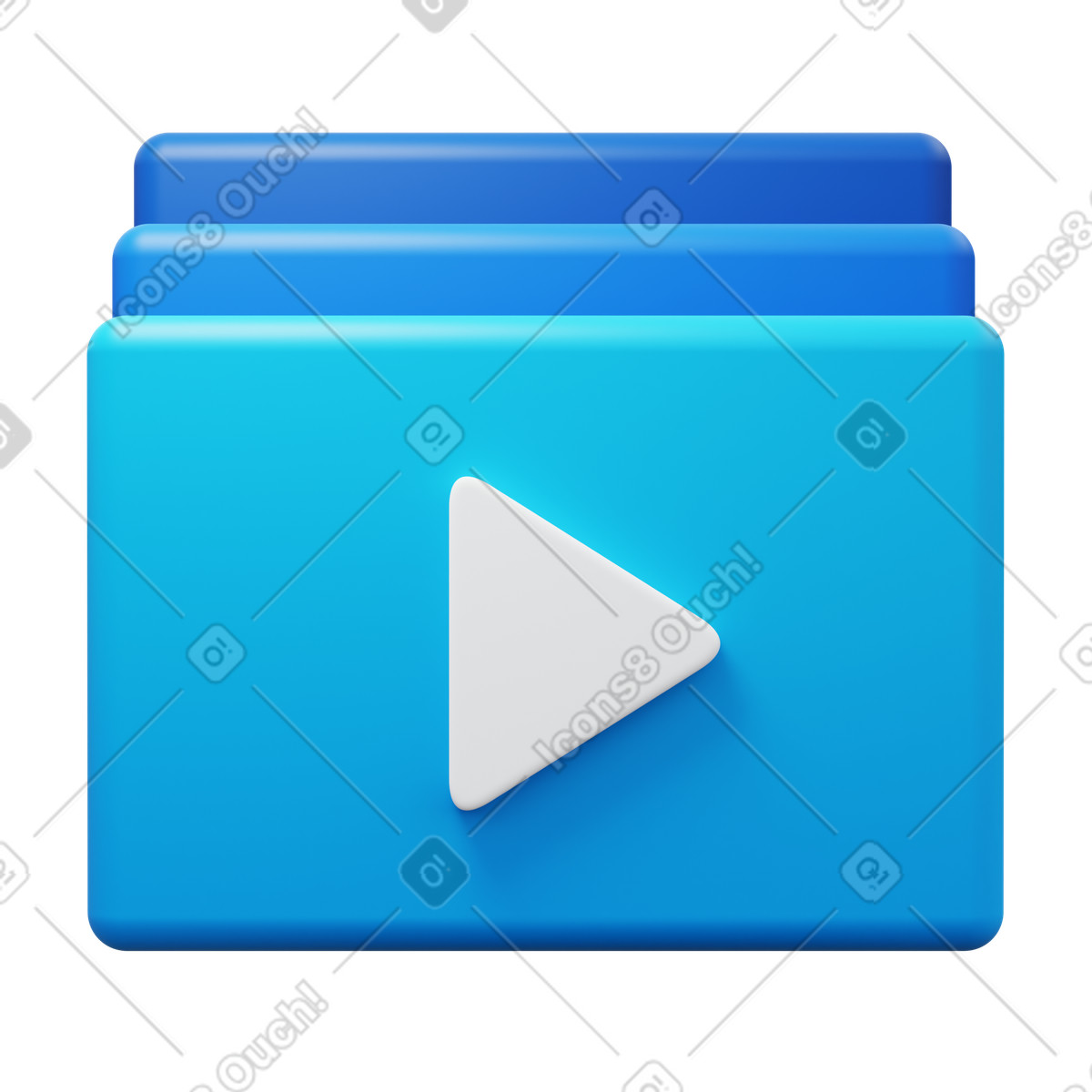 Иллюстрация Video playlist в PNG и SVG