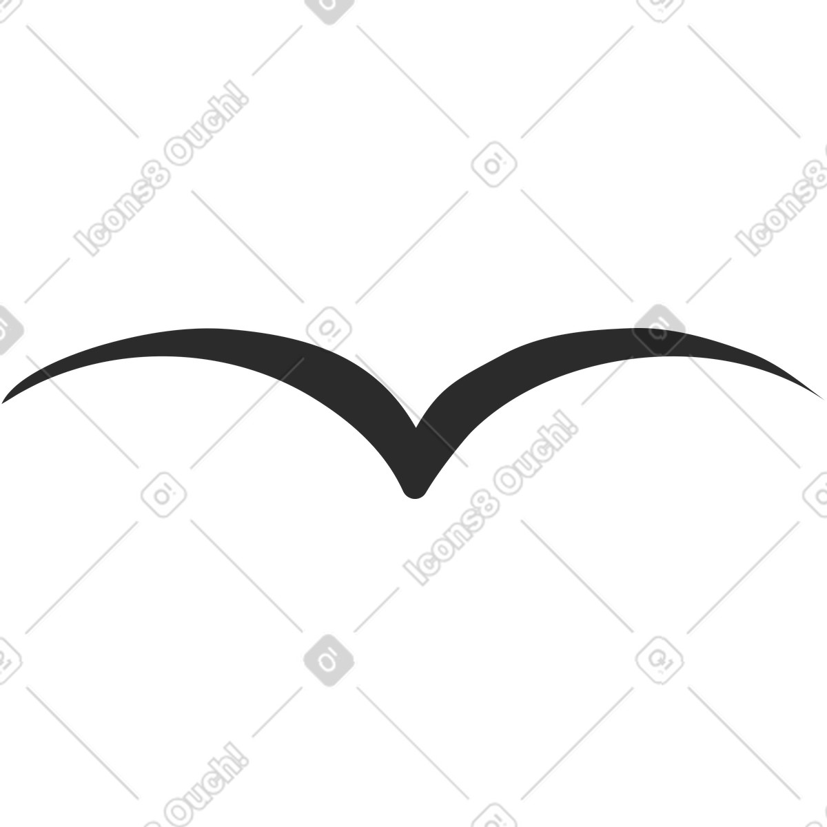 Ilustração de 鸟 em no estilo Marginalia para baixar em PNG, SVG