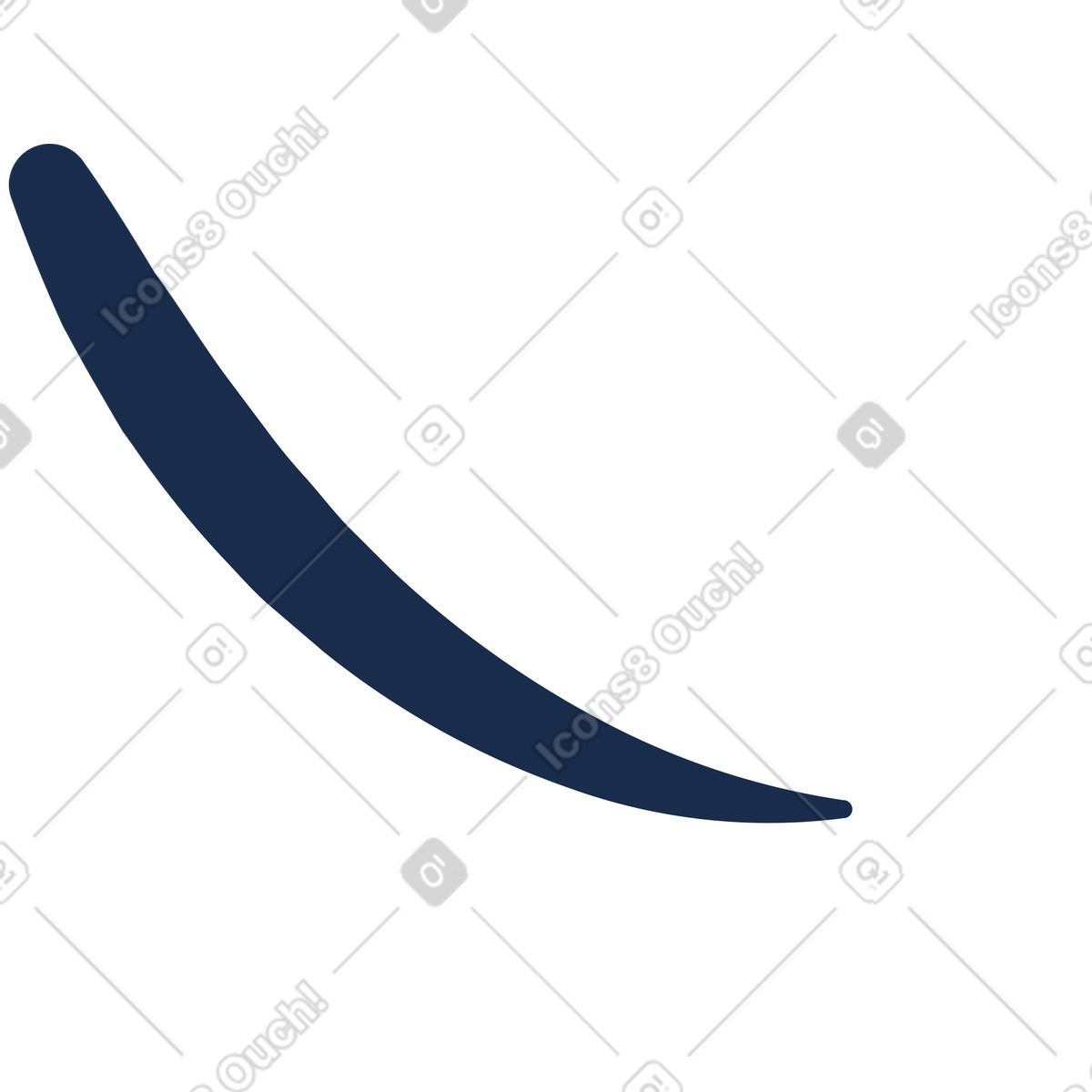 Leaf illustration in Flame style download in PNG, SVG