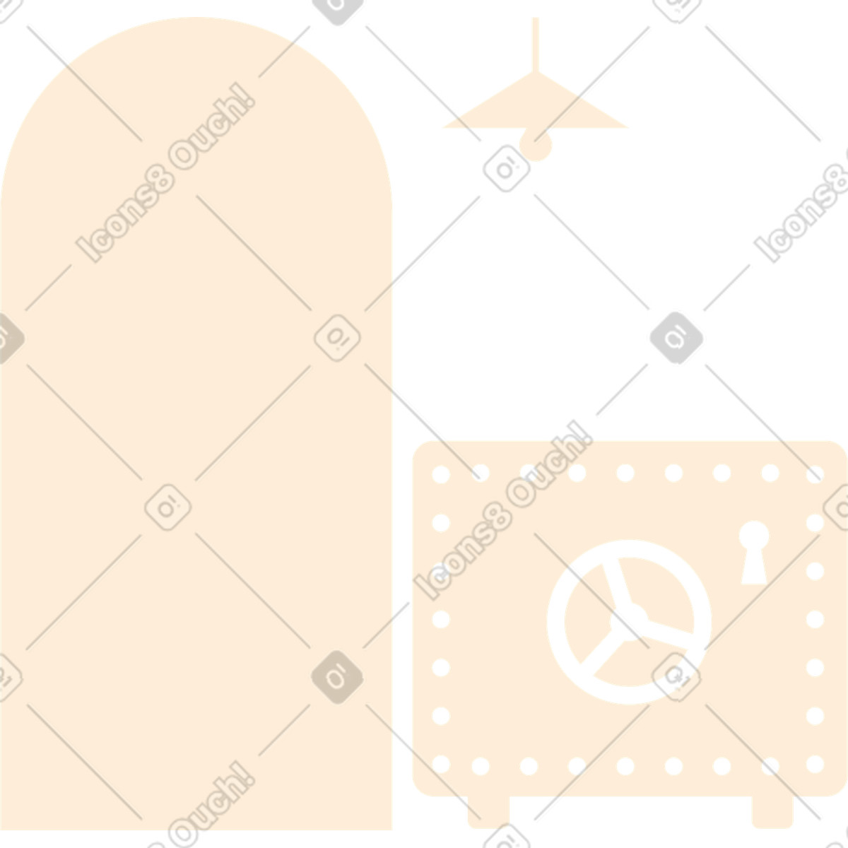 Background illustration in Rubber style download in PNG, SVG