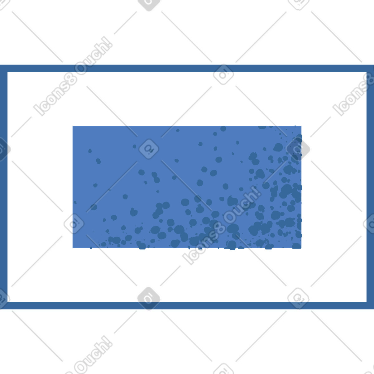 Ilustración Cuadro en marco estilo Pale a descargar PNG y SVG