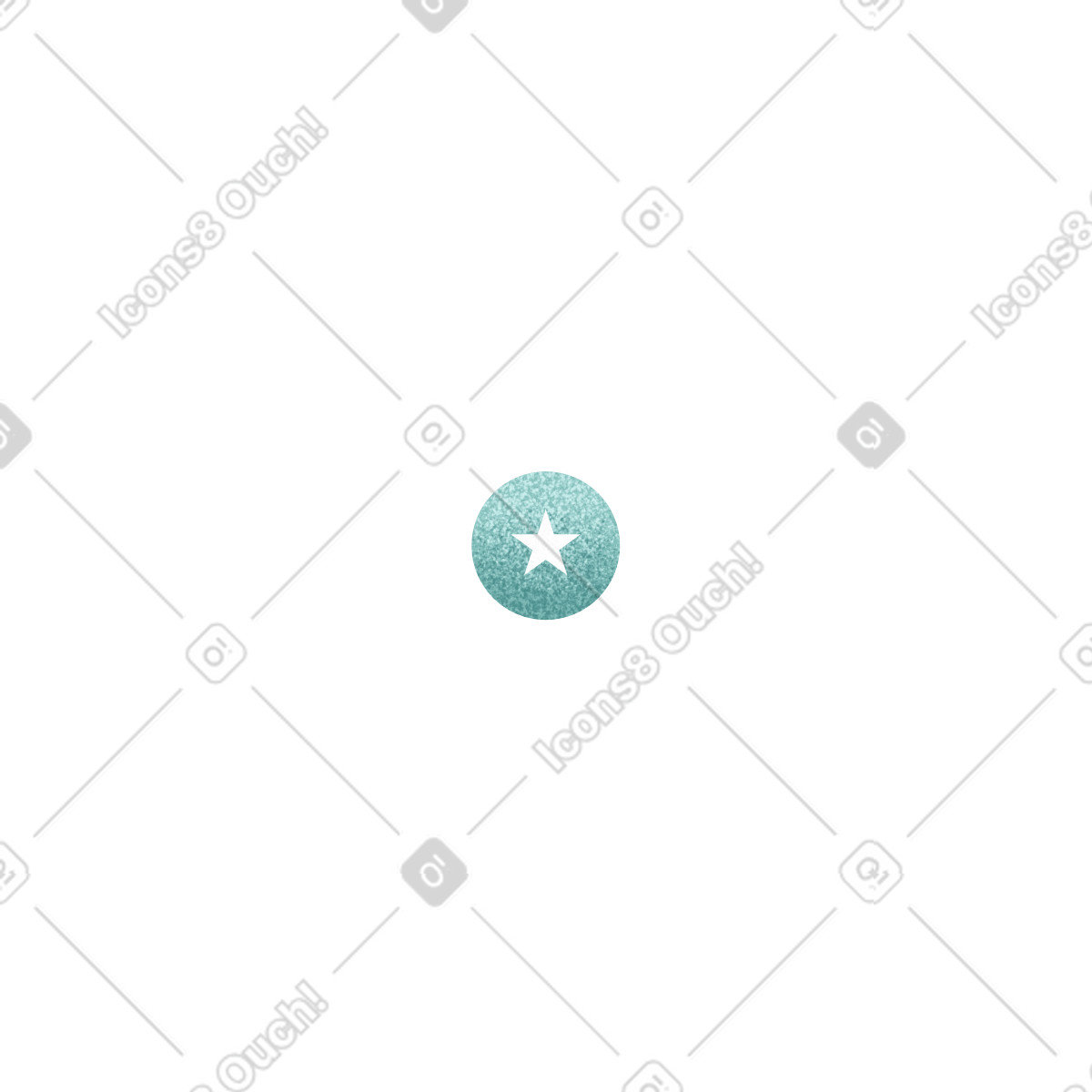 Star illustration in Willowy style download in PNG, SVG