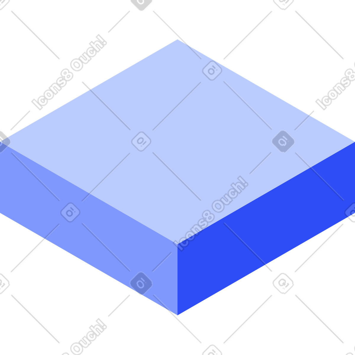 System 스타일의 Rectangle block geometric shape for diagram background and infographic layout 일러스트레이션 PNG, SVG 다운로드
