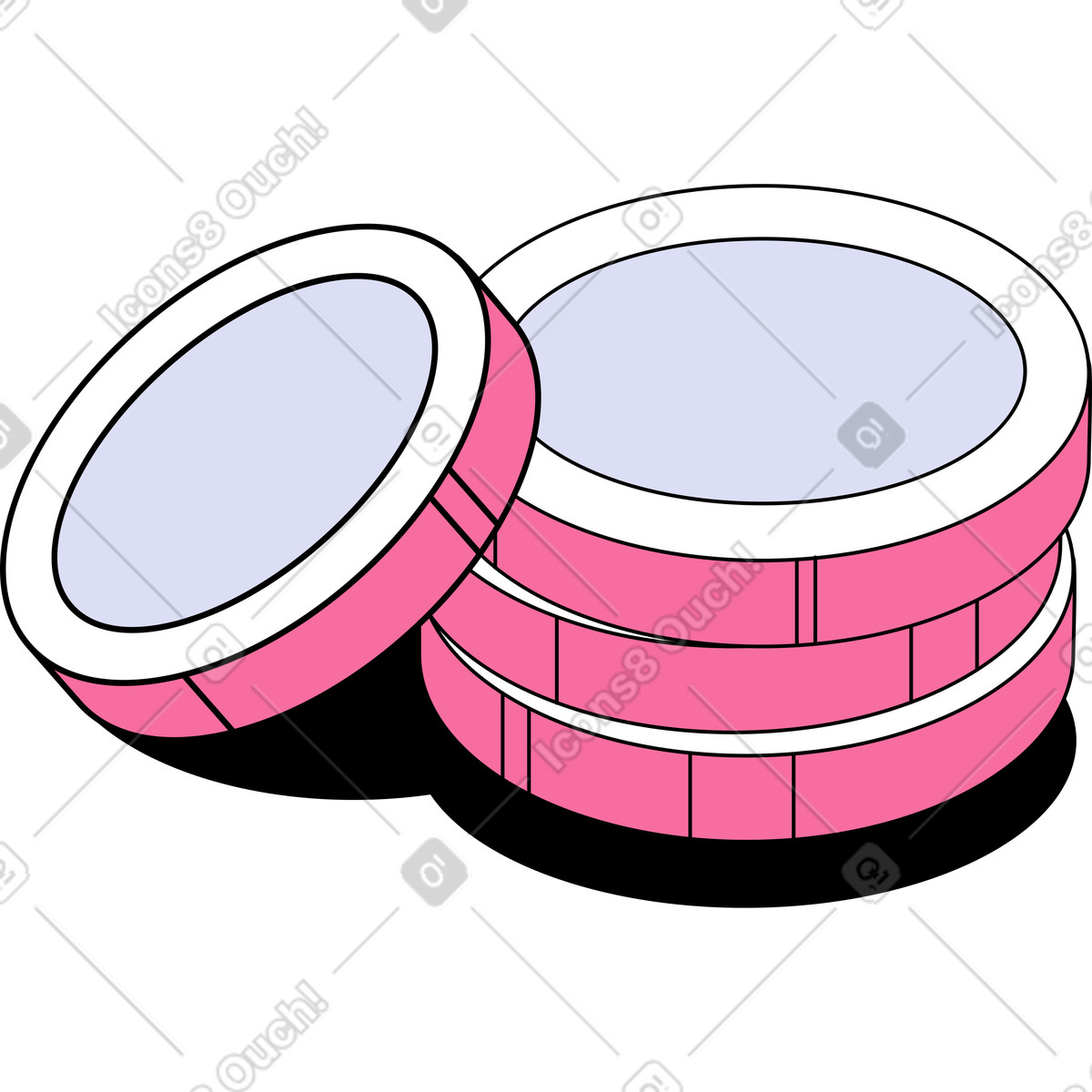 Monete illustrazione in stile Project scarica in PNG, SVG