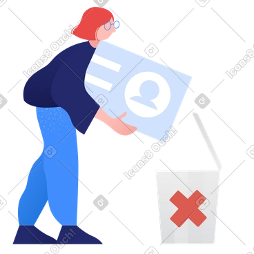 Account deleting PNG, SVG