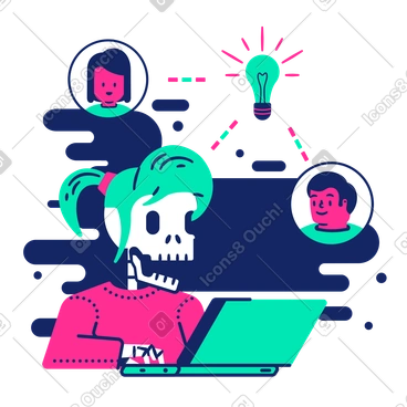 Work collaboration PNG, SVG