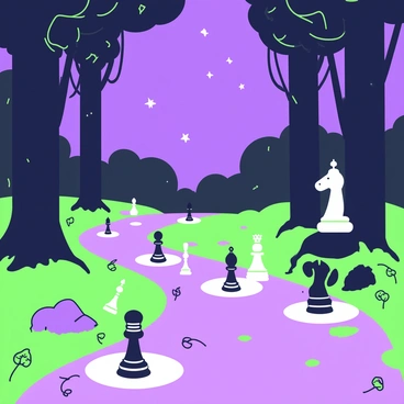 Alice wonderland chess
