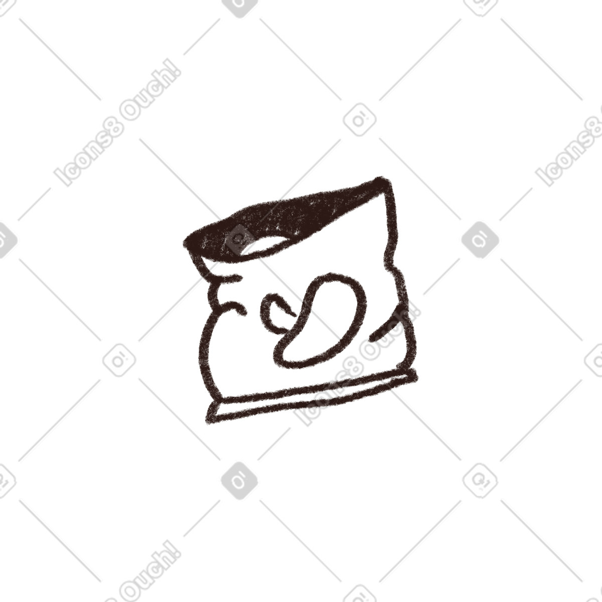 Chips illustration featuring potato clipart graphics for your designs