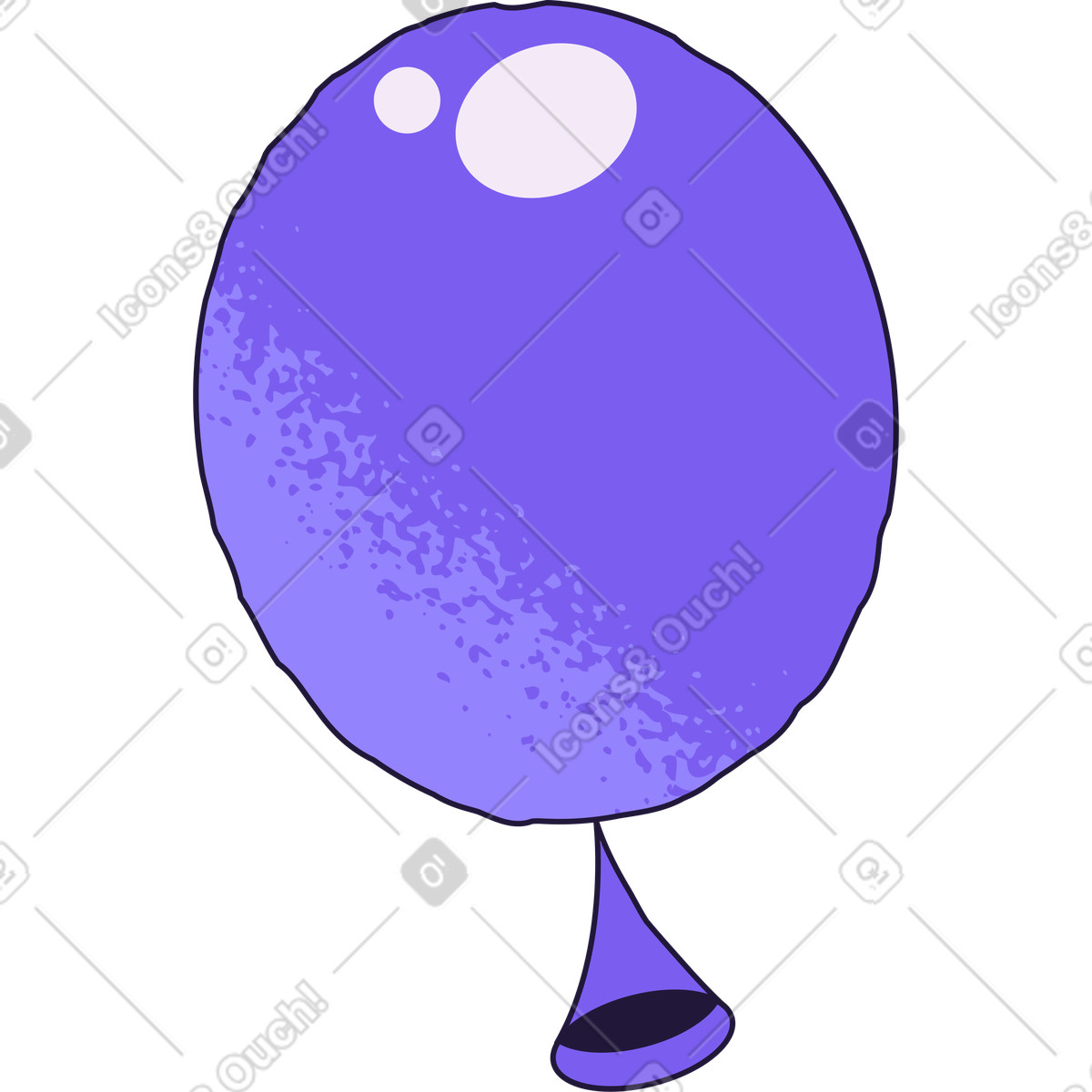Palla illustrazione in stile Conifer scarica in PNG, SVG