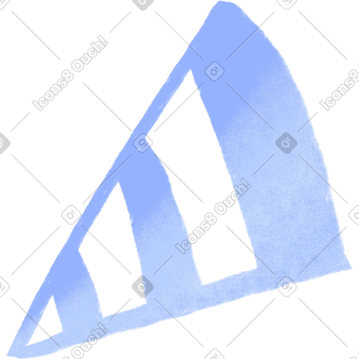Quirky スタイルの Clapper cone のイラストをPNG、SVG形式でダウンロード