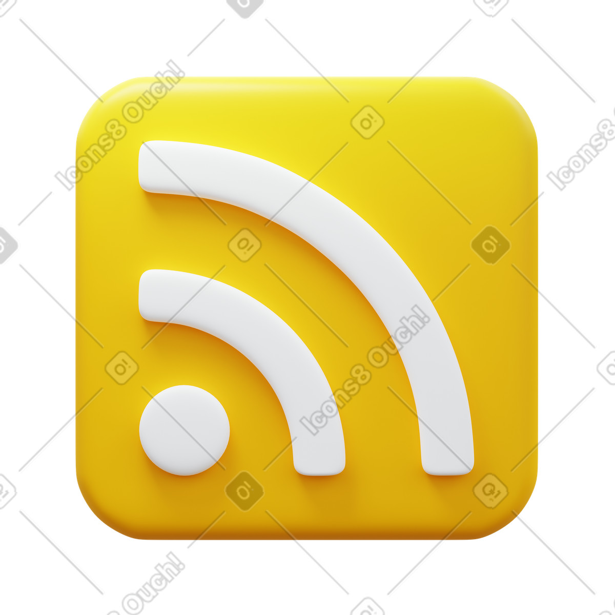 Иллюстрация Rss в PNG и SVG
