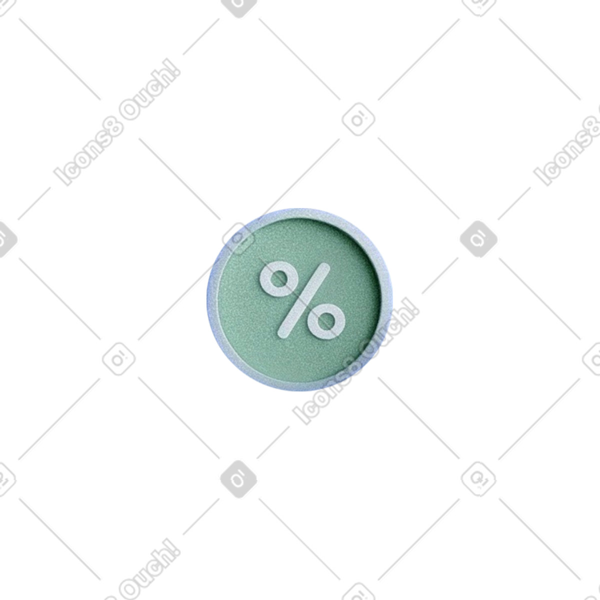 Ilustración Etiqueta de porcentaje en estilo Grainy a descargar en PNG y SVG