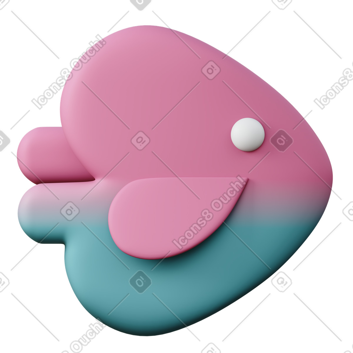 Иллюстрация Логотип pastel invideo ai в стиле 3D Sugary — скачать в форматах PNG, SVG