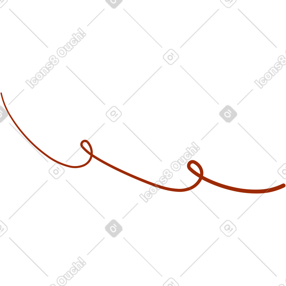Ilustración Línea en estilo Woof a descargar en PNG y SVG