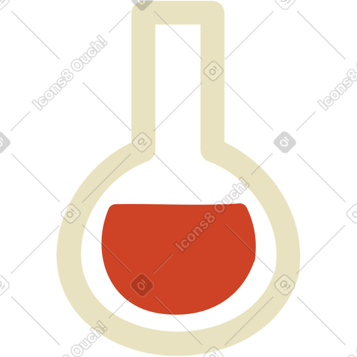 Ilustración Matraz en estilo Arabica a descargar en PNG y SVG