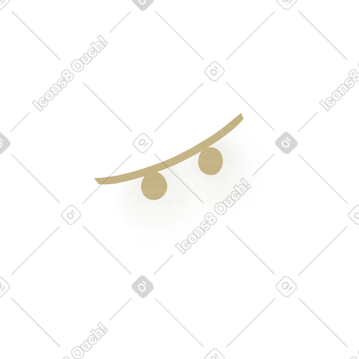 Ilustración Guirnalda en estilo Papery a descargar en PNG y SVG