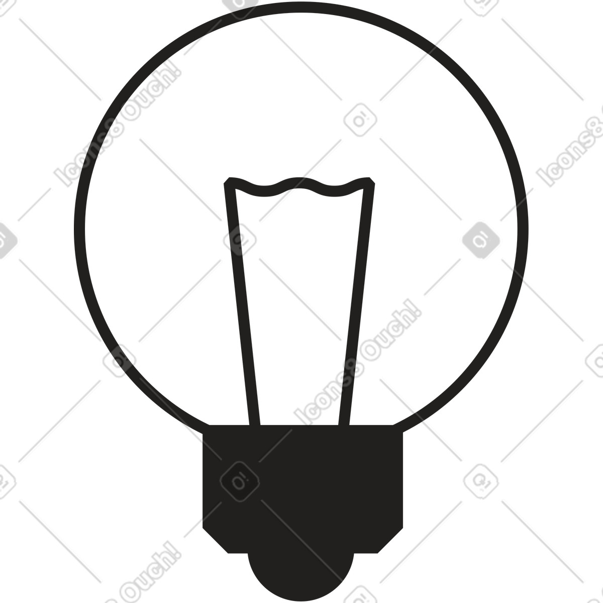 Dazzle 스타일의 투명 램프 일러스트레이션 PNG, SVG 다운로드
