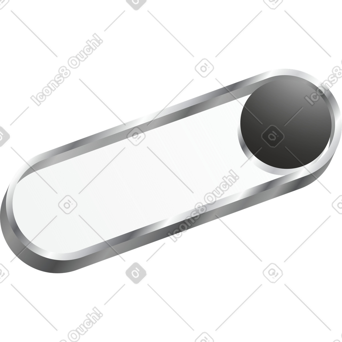 Button illustration in Token style download in PNG, SVG