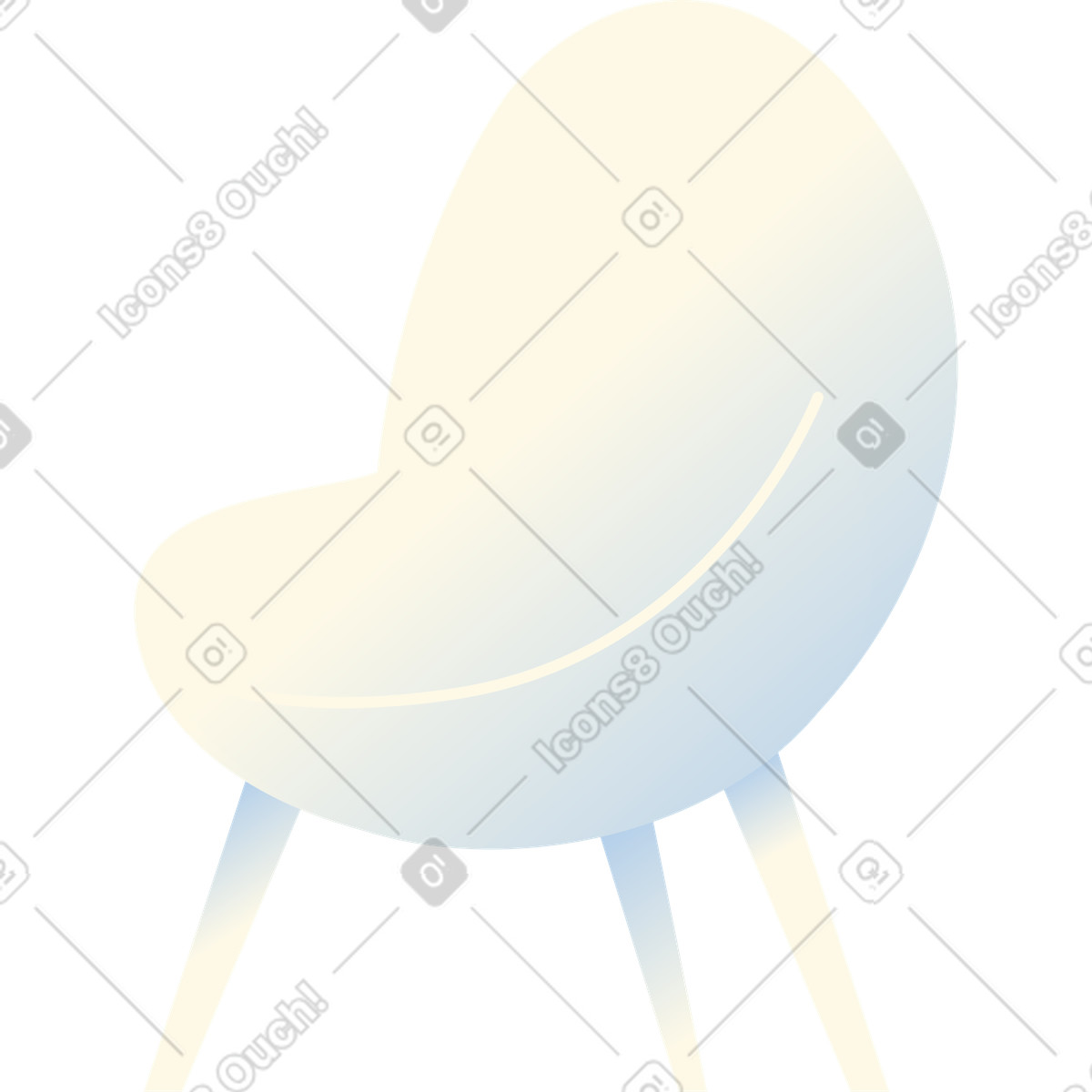 下载 Beam 风格的 Easy chair 插画，支持 PNG、SVG 格式