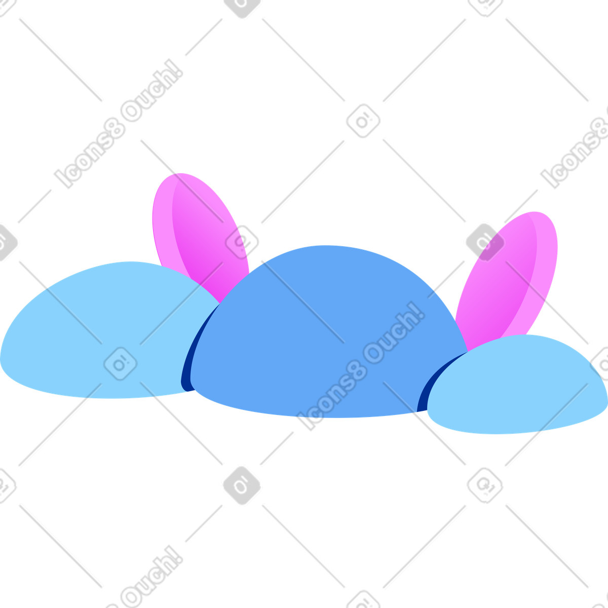 Steine mit münzen-Illustration im Glossy-Stil als Download in PNG, SVG