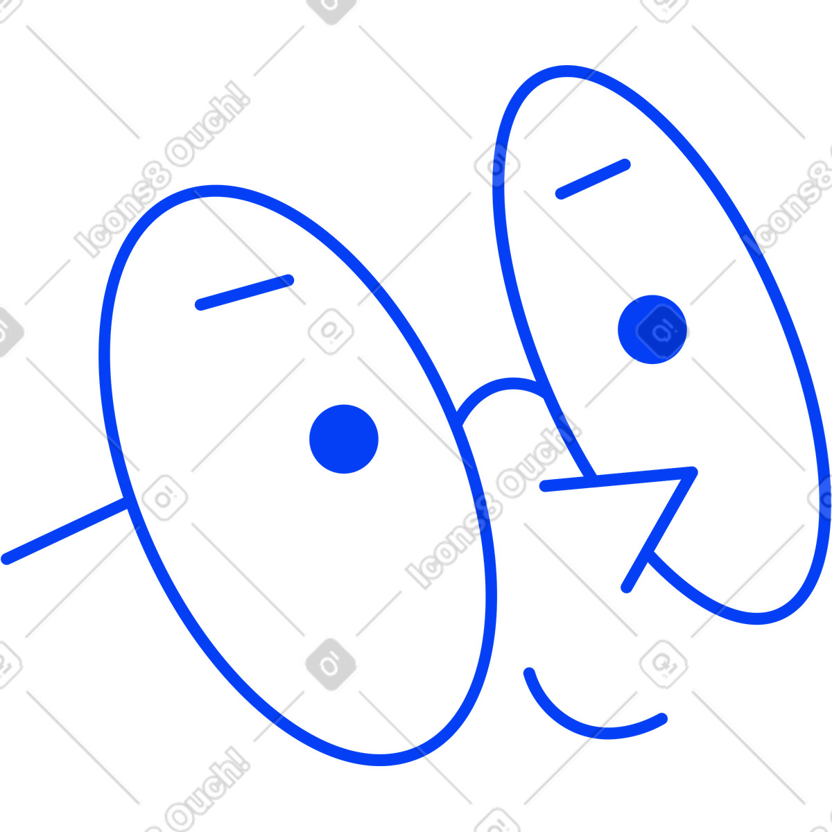 Buddy 스타일의 얼굴 일러스트레이션 PNG, SVG 다운로드