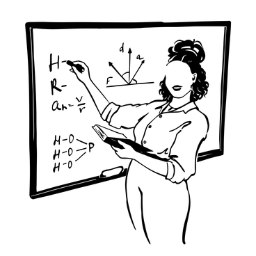 Иллюстрации Учитель в PNG и SVG 