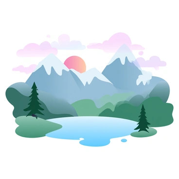 Landscape watercolor