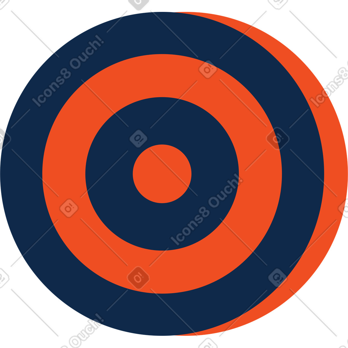 Aim illustration in Flame style download in PNG, SVG