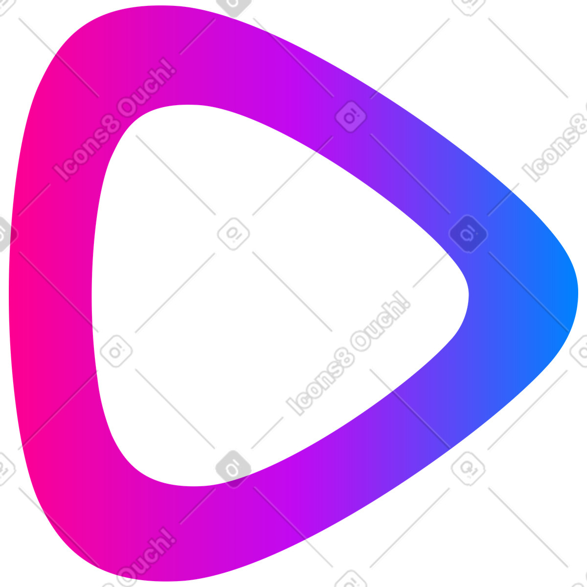 Pfeil-Illustration im Vibrant-Stil als Download in PNG, SVG