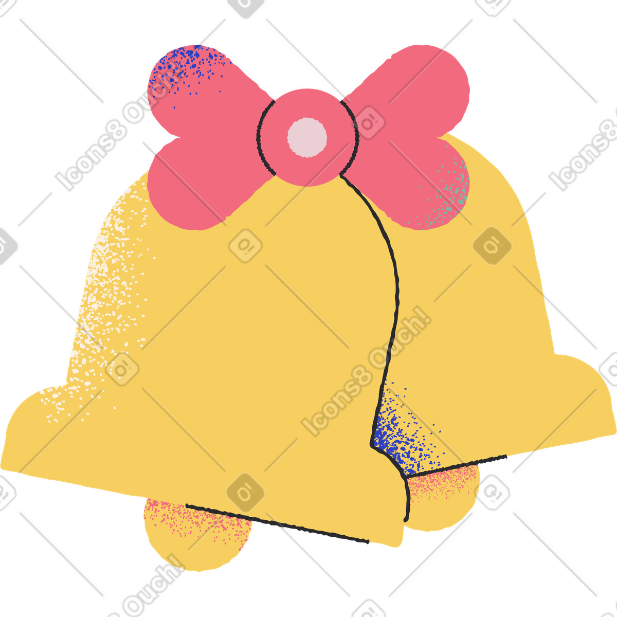 下载 Pablo 风格的 叮铃铃 插画，支持 PNG、SVG 格式