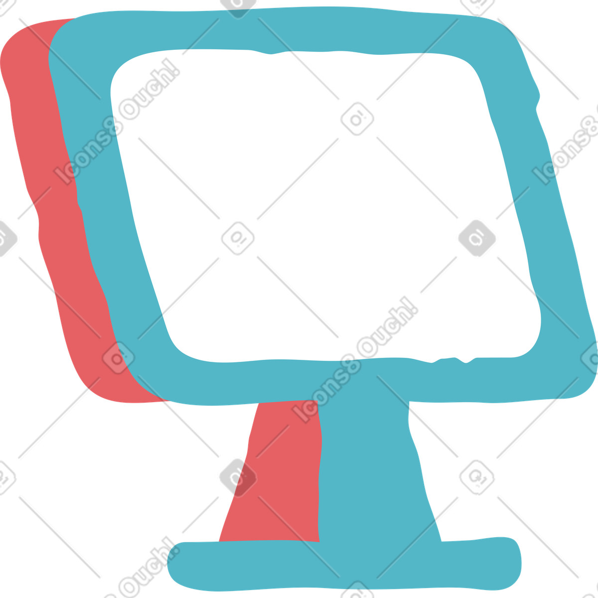 下载 Flamenco 风格的 电脑 插画，支持 PNG、SVG 格式