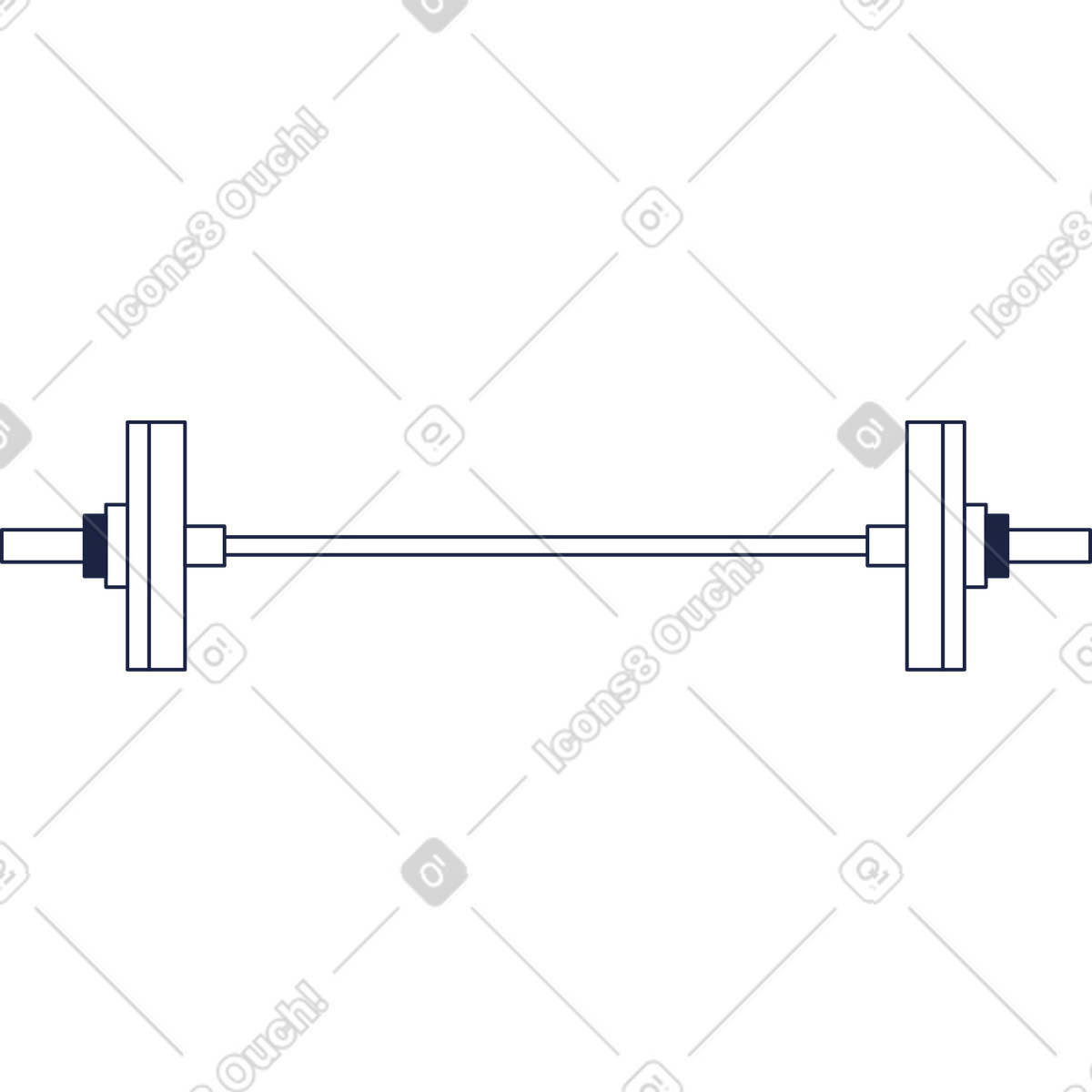 Ilustração de Linha barra em no estilo Urban Line para baixar em PNG, SVG