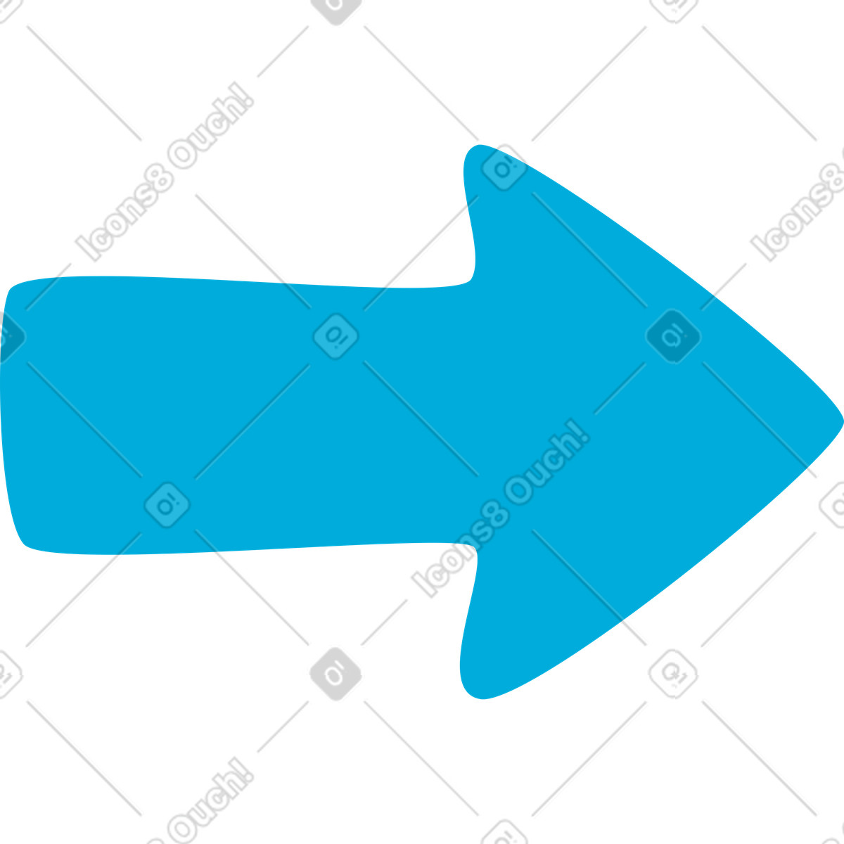 Pfeilform-Illustration im Flame-Stil als Download in PNG, SVG