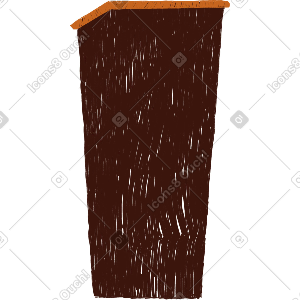 Illustration Package dans le style Sleepy à télécharger aux formats PNG, SVG