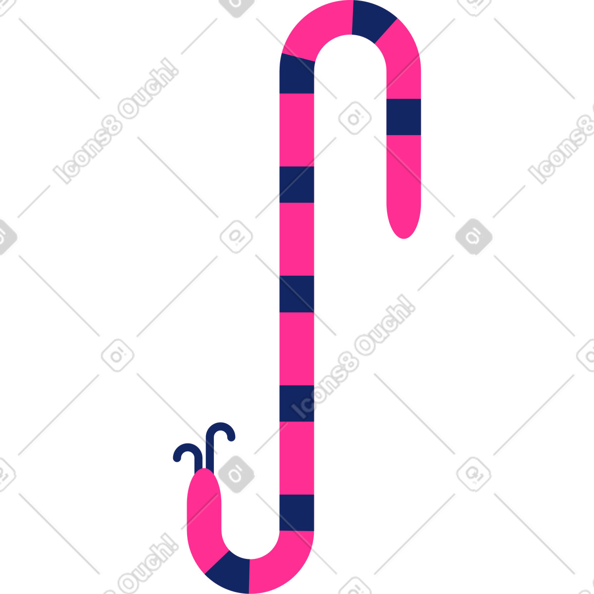 Ilustración Alambre rosa en estilo Cyborg a descargar en PNG y SVG