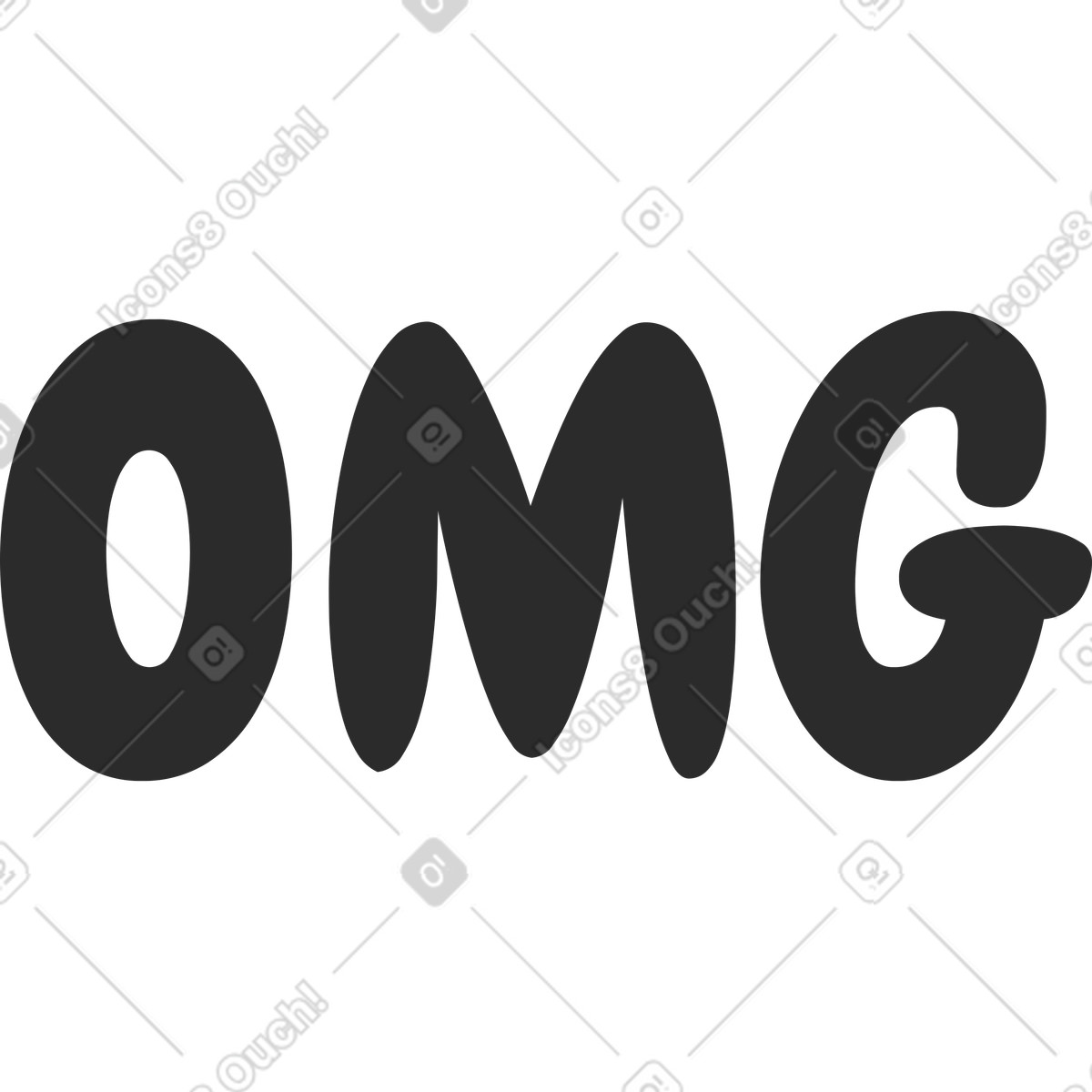 下载 Marginalia 风格的 我的天啊 插画，支持 PNG、SVG 格式