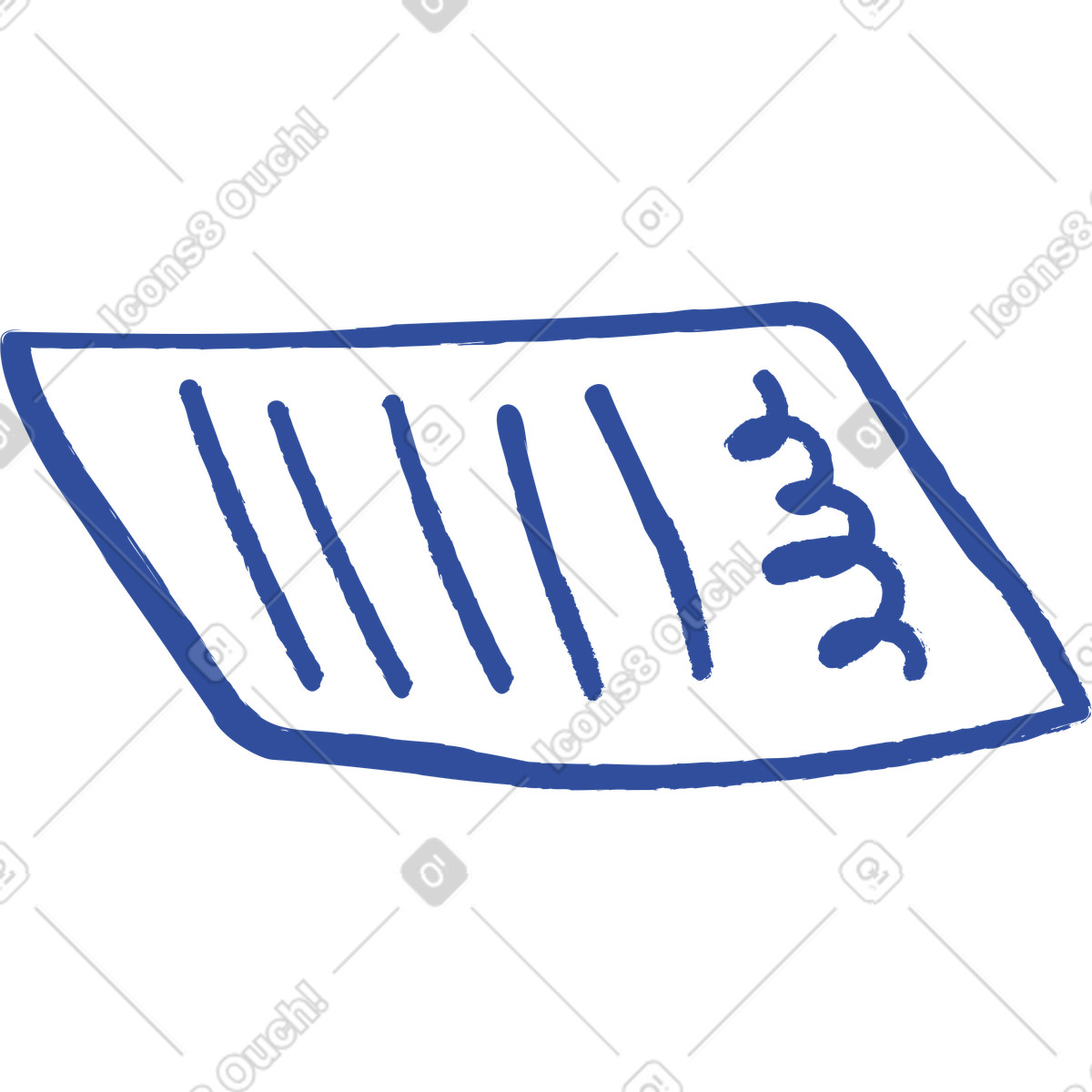 Contract illustration in Lime style download in PNG, SVG