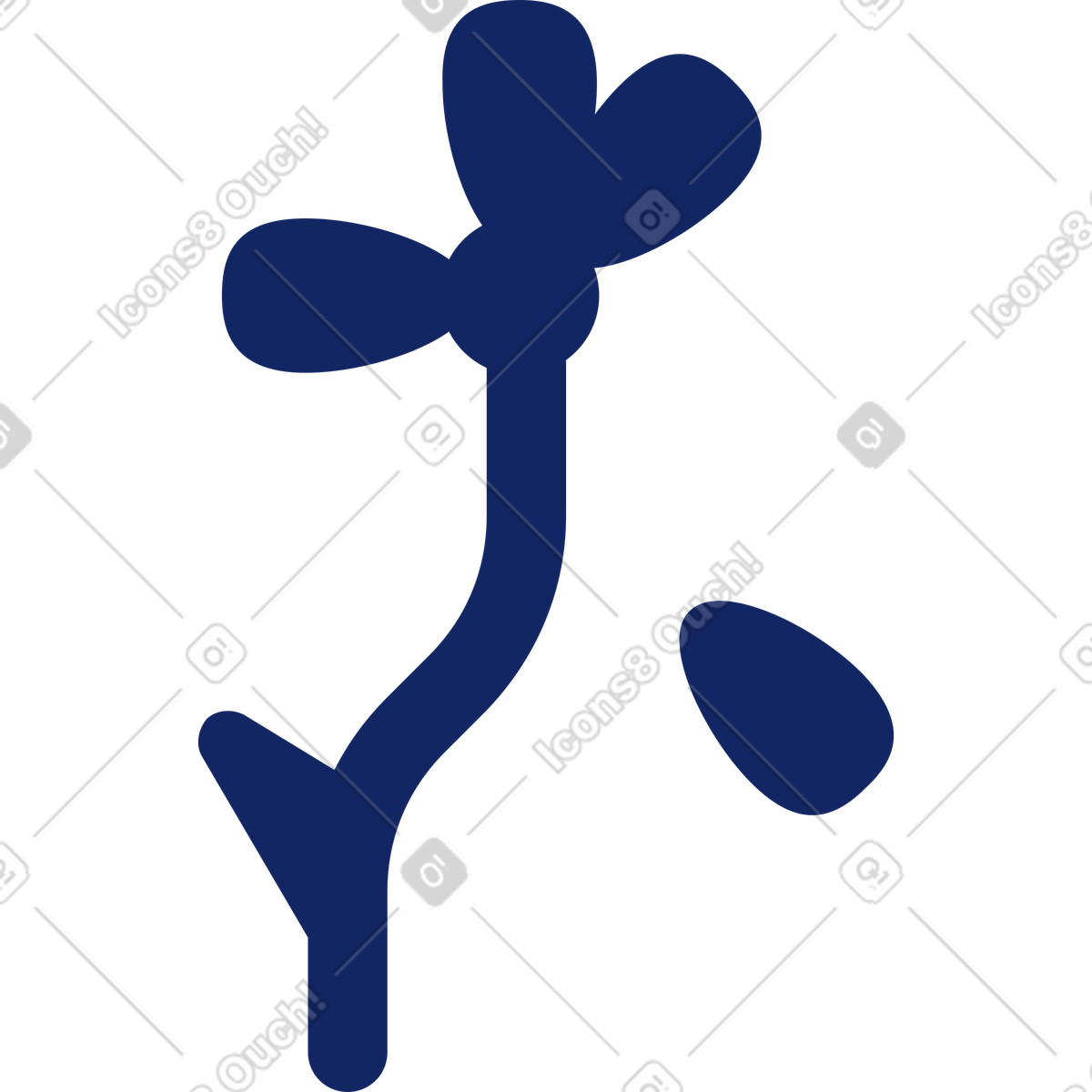 Ilustração de Flor em no estilo Cyborg para baixar em PNG, SVG