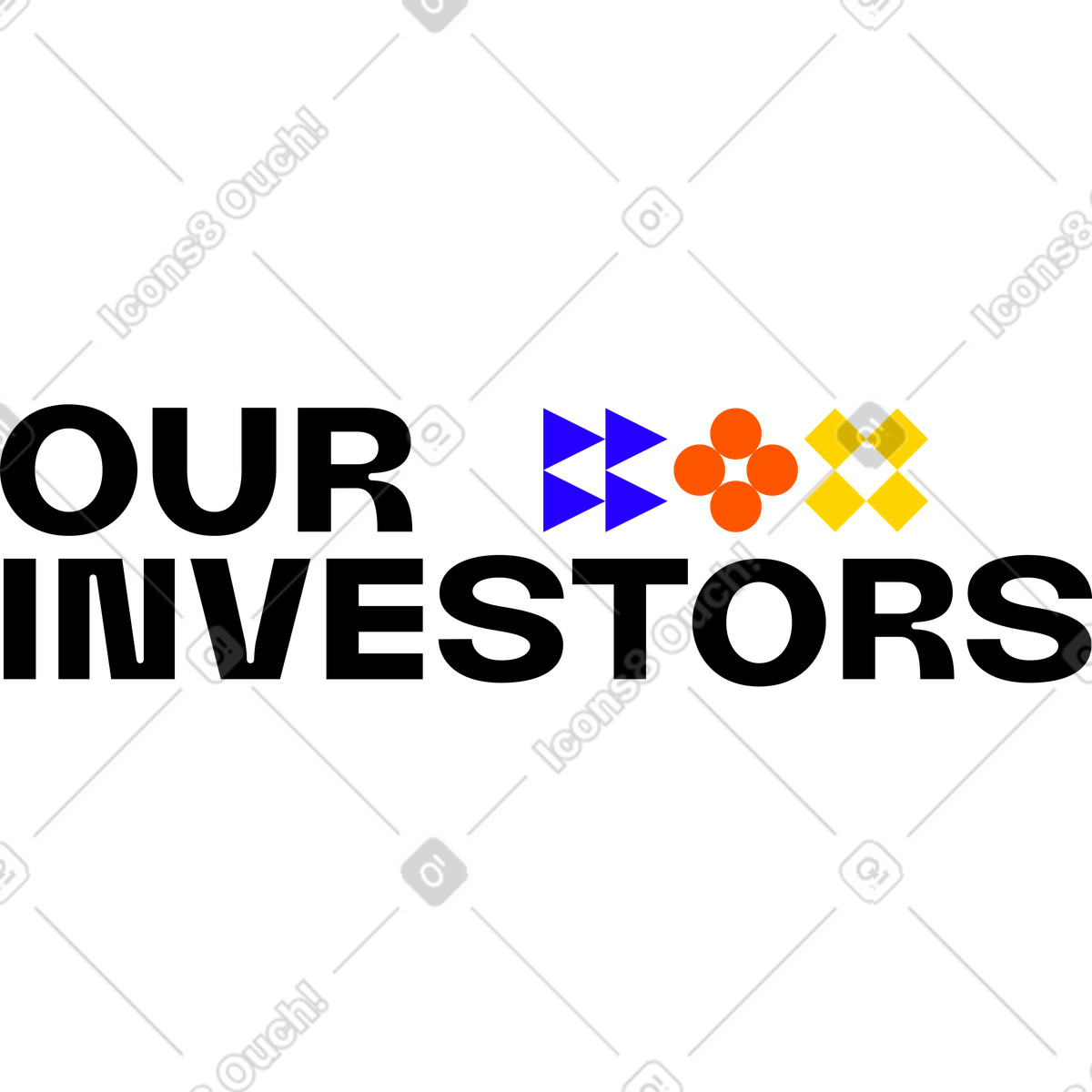 Invia un messaggio ai nostri investitori illustrazione in stile Framework scarica in PNG, SVG