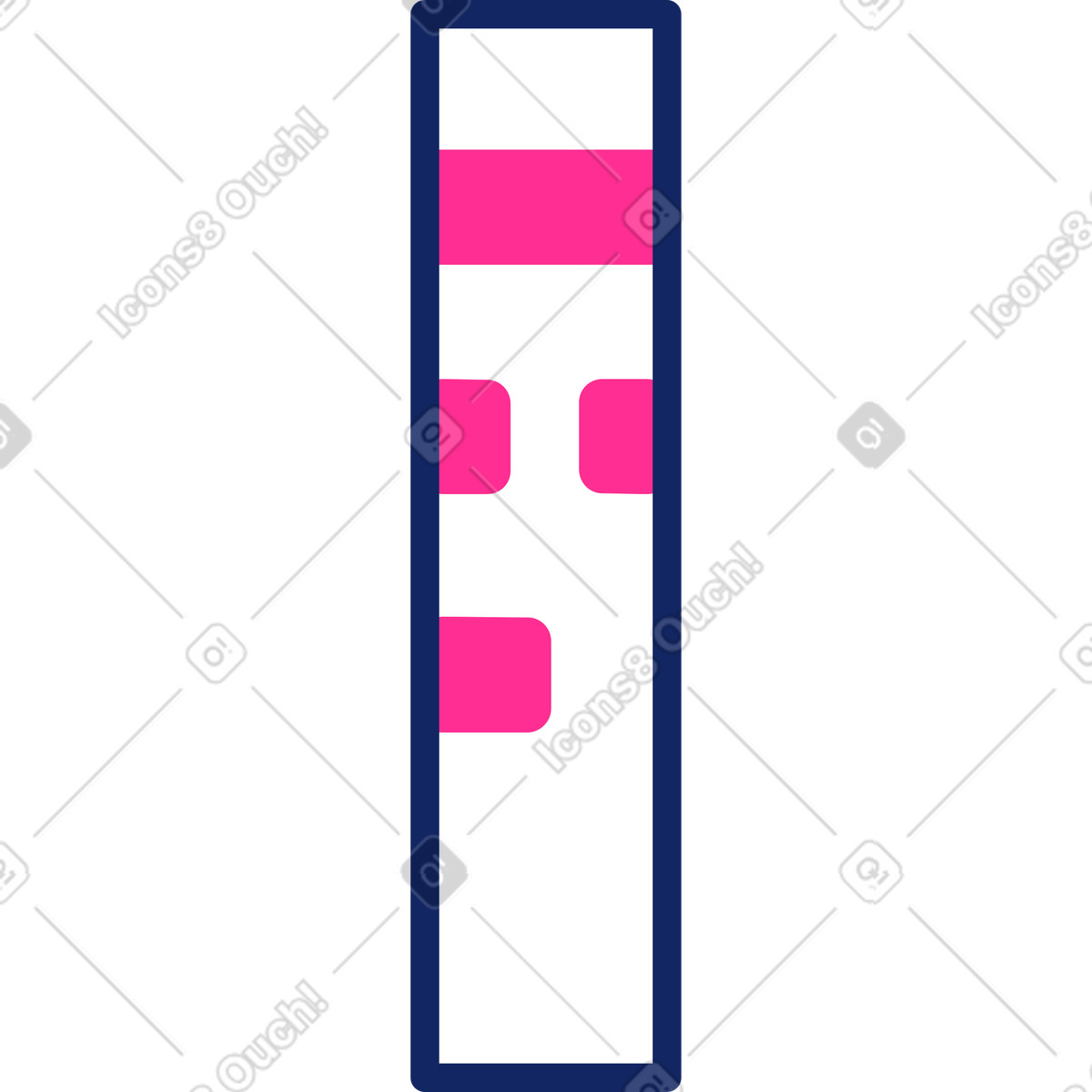 Cut paper illustration in PNG, SVG