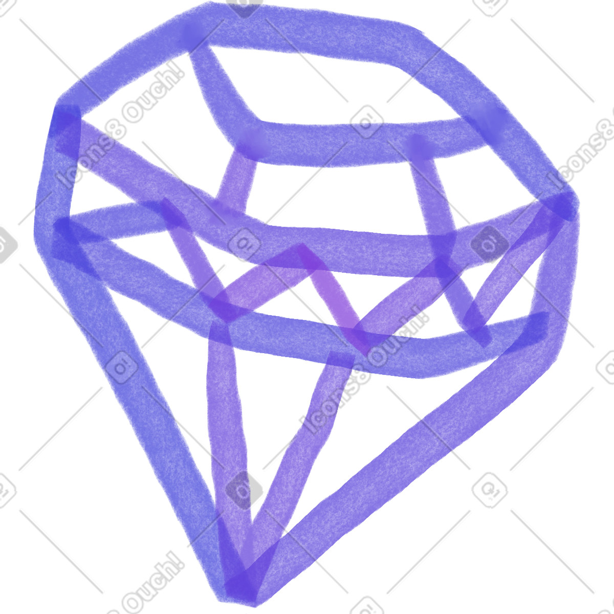 下载 Marker 风格的 Gemstone 插画，支持 PNG、SVG 格式