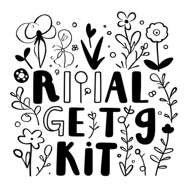 A display of letters arranged in a creative typeface, where each letter resembles a different flowering plant in bloom. The letters are intricately designed to reflect the unique shapes and characteristics of each plant. Surrounding the letters are various stems and leaves that complement the flowers. Each letter is distinct, showcasing the diverse forms and details of the blooms, creating a harmonious composition of botanical elements.